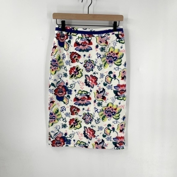 Boden White Floral Pencil Skirt - Picture 12 of 12